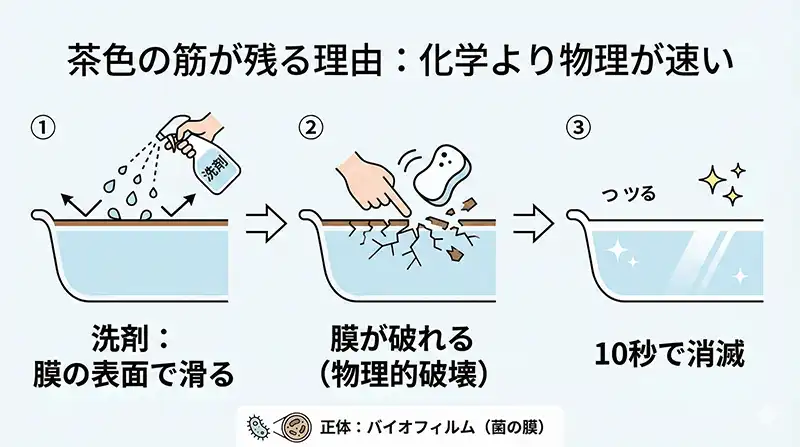 茶色の筋が残る理由_化学より物理が速い全体図