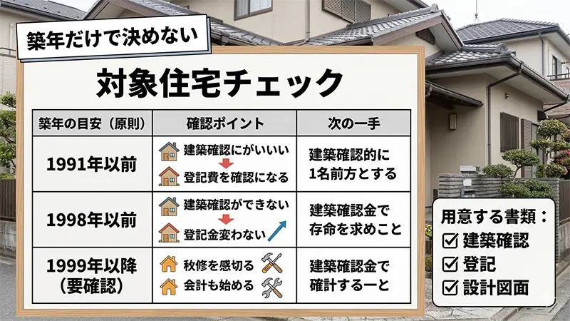 taisho_jutaku_checklist_table