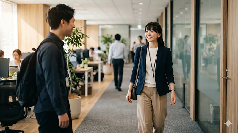 Work_MereExposure_Usecase_OfficeGreeting