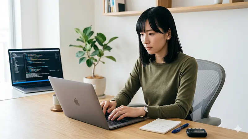 it_study_small_tasks_laptop