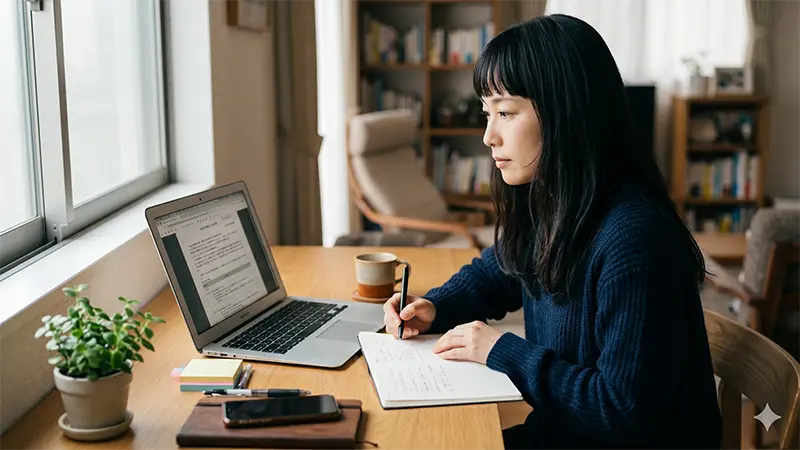 公式情報を確認する場面