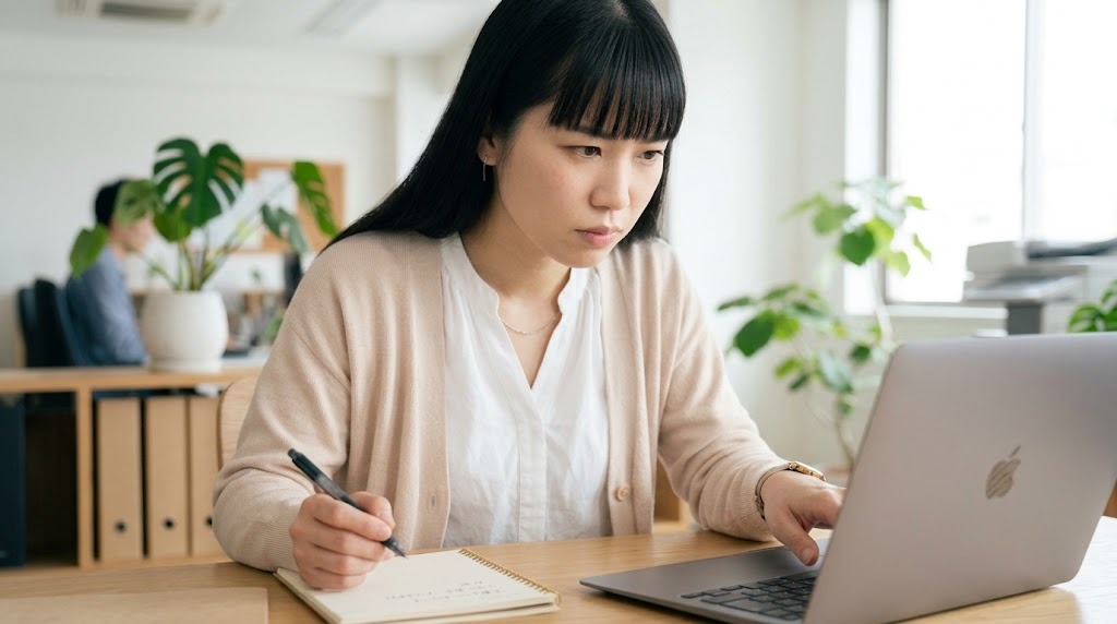 シート名と配列の範囲を真剣に確認するExcel講師